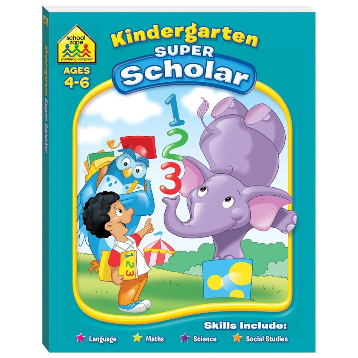 81Ykgmjacyl. Sl1500 Shree Book Kindergarten Super Scholar Work Book For Kids | 4+Years Shree Book Kindergarten Super Scholar Work Book For Kids | 4+Years