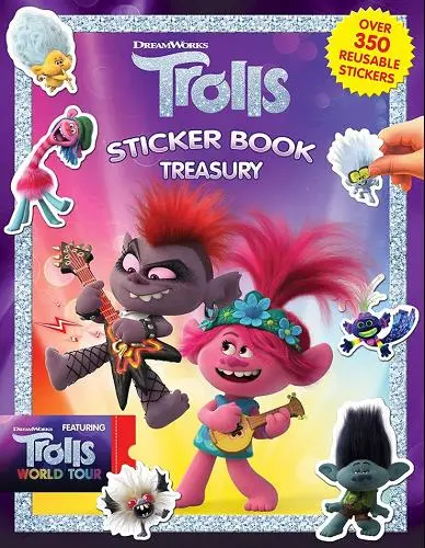 Sticker Book Treasury (DreamWorks Trolls) | 3+ Year