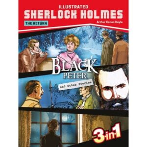 Shree Book Sherlock Holmes: Black Peter And Other Stories 3 in 1 For Kids  | 8+Years