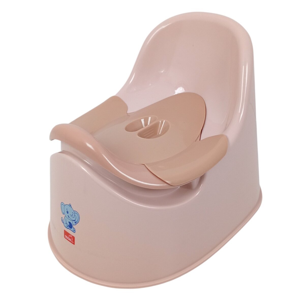 Apple Baby Potty Training Seat for Toddlers | Comfortable and Durable Plastic Toilet Trainer with Backrest Support | 1–3 Years.