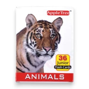 Apple Tree junior (animals) 36 Pcs flash cards For Kids | 1+ Years.