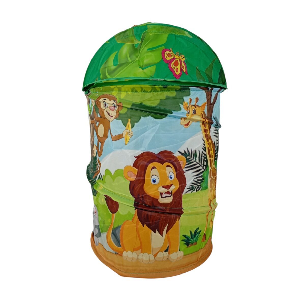 Balak Zoo Theme Multi Purpose Storage Bag | Fun and Practical Storage Solution for Kid | 4+Year