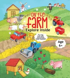 Booktopus On The Farm Learning Story Padded Book | Lift-the-Flap Educational Book For Kids | 6+Years