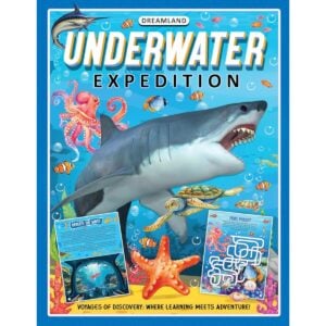 Dreamland Underwater Expedition Activity Book | Fun and Educational Activity Book for Kids | 5+ Years