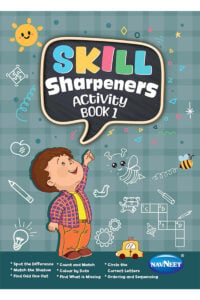 Navneet Skill Sharpeners Activity Book 1 For Kids | 4+Years