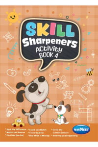 Navneet's Skill Sharpeners Activity Book 4 For Kids | 4+Years