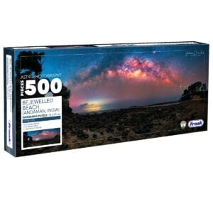 Frank Bejewelled Beach Panorama 500 Piece Jigsaw Puzzle | Fun and Challenging Having Realistic Illustrations Puzzle Games for Kids | 10+ Years