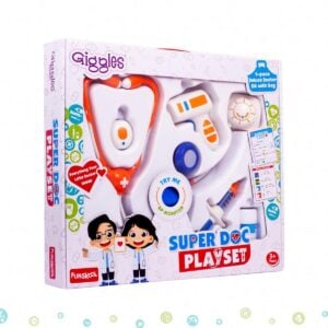 Funskool Super Doc Play Set | Realistic Medical Doctor Play Toy Set for Kids | 3 Years+