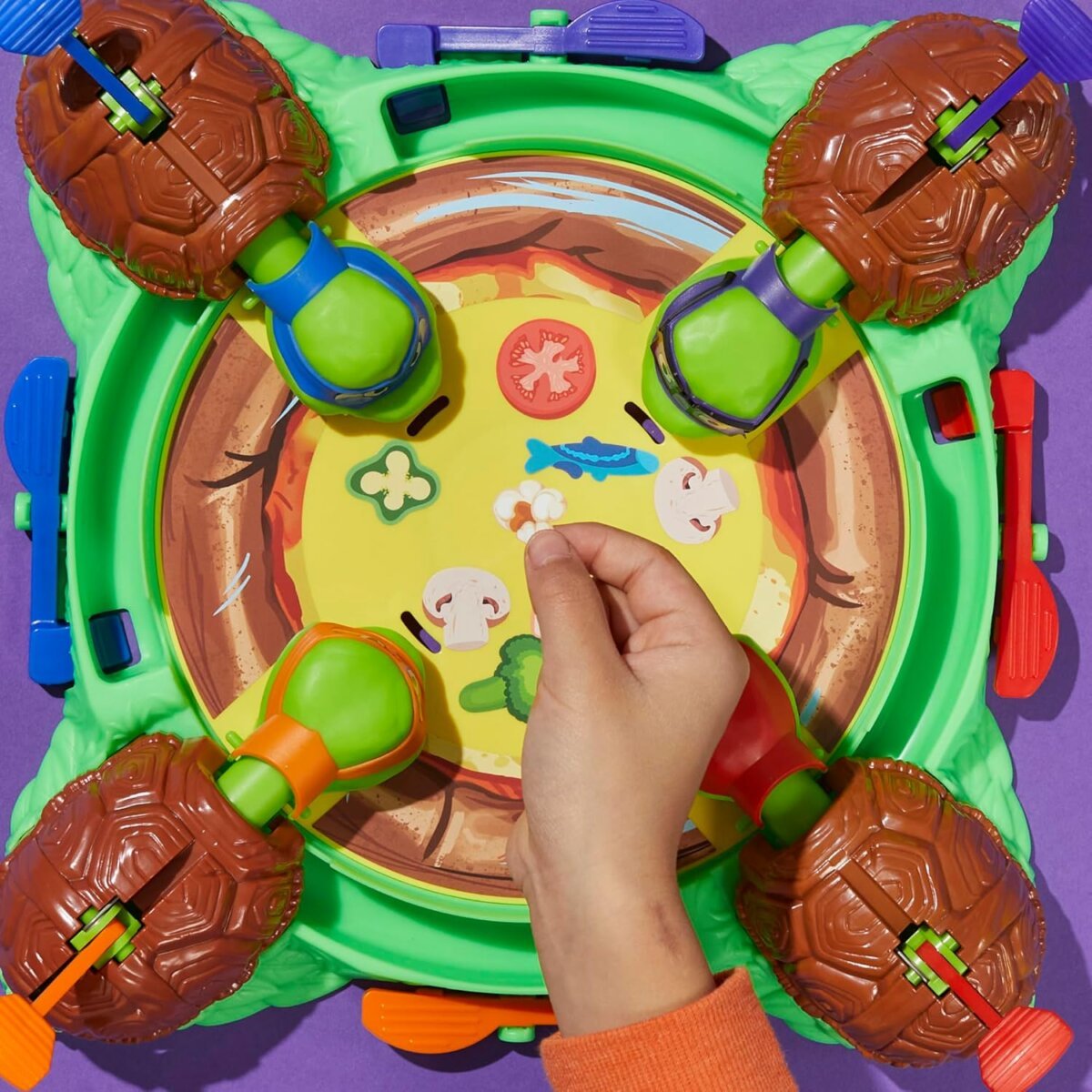 Buy Hasbro Gaming Hungry Hungry Hippos Teenage Mutant Ninja Turtles Edition  Game Kids Board Games to Players 4+Years for Online In India •