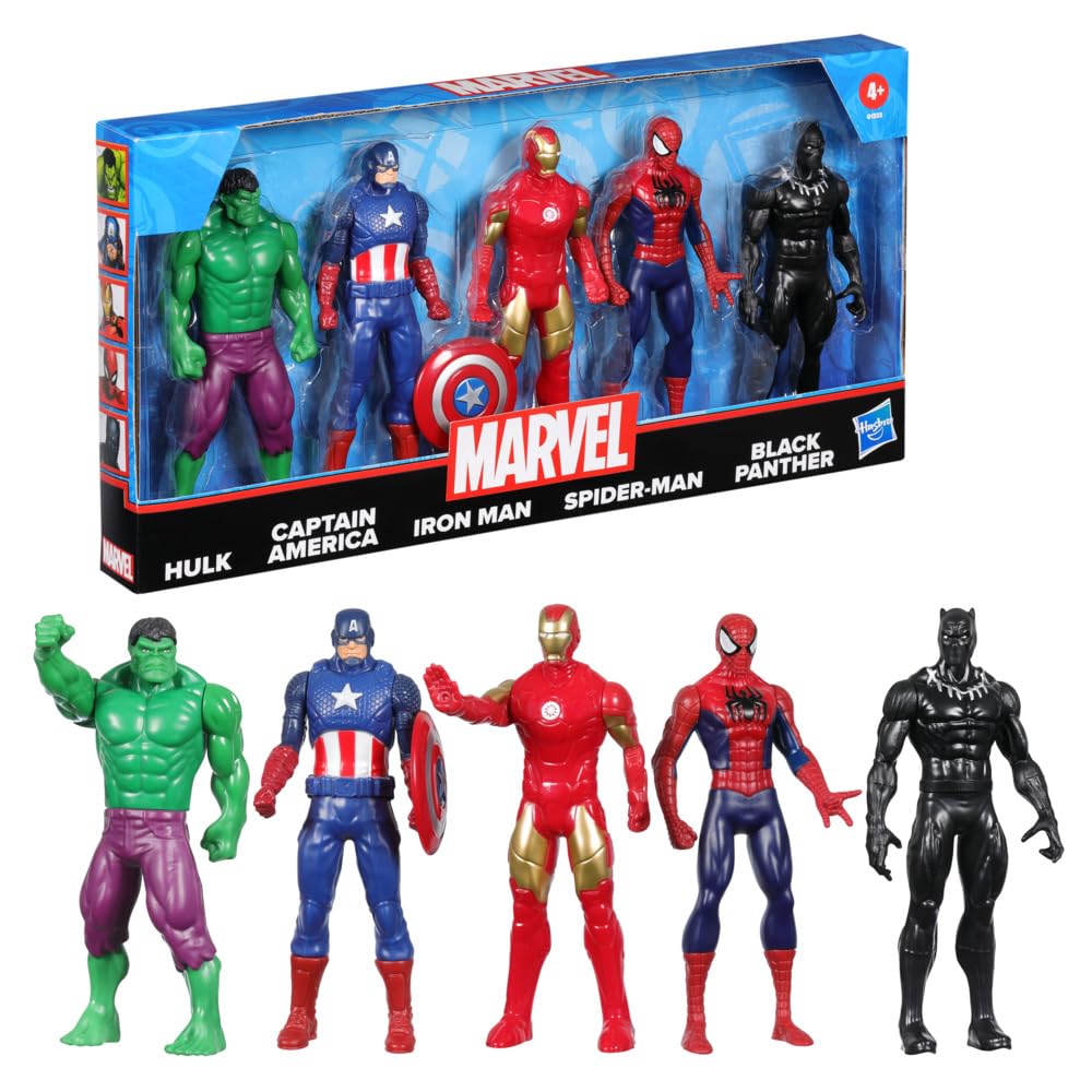 Buy Marvel 6-Inch (15 CM) Hulk Captain America Iron Man Spider-Man