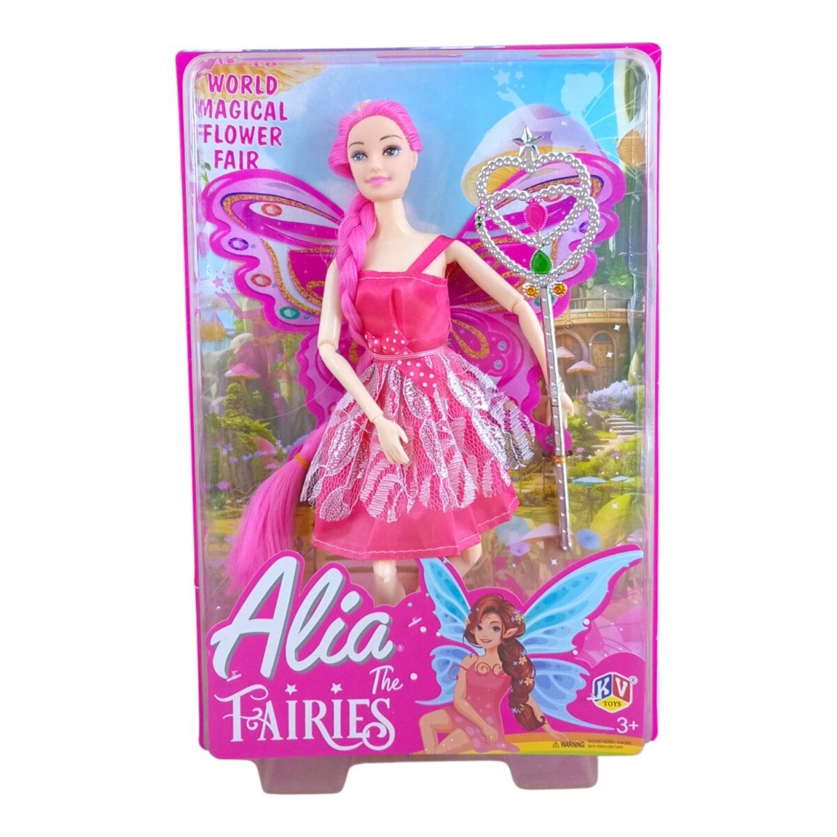 Buy KV Toys Alia – The Fairies Doll with Accessories Pretend Play