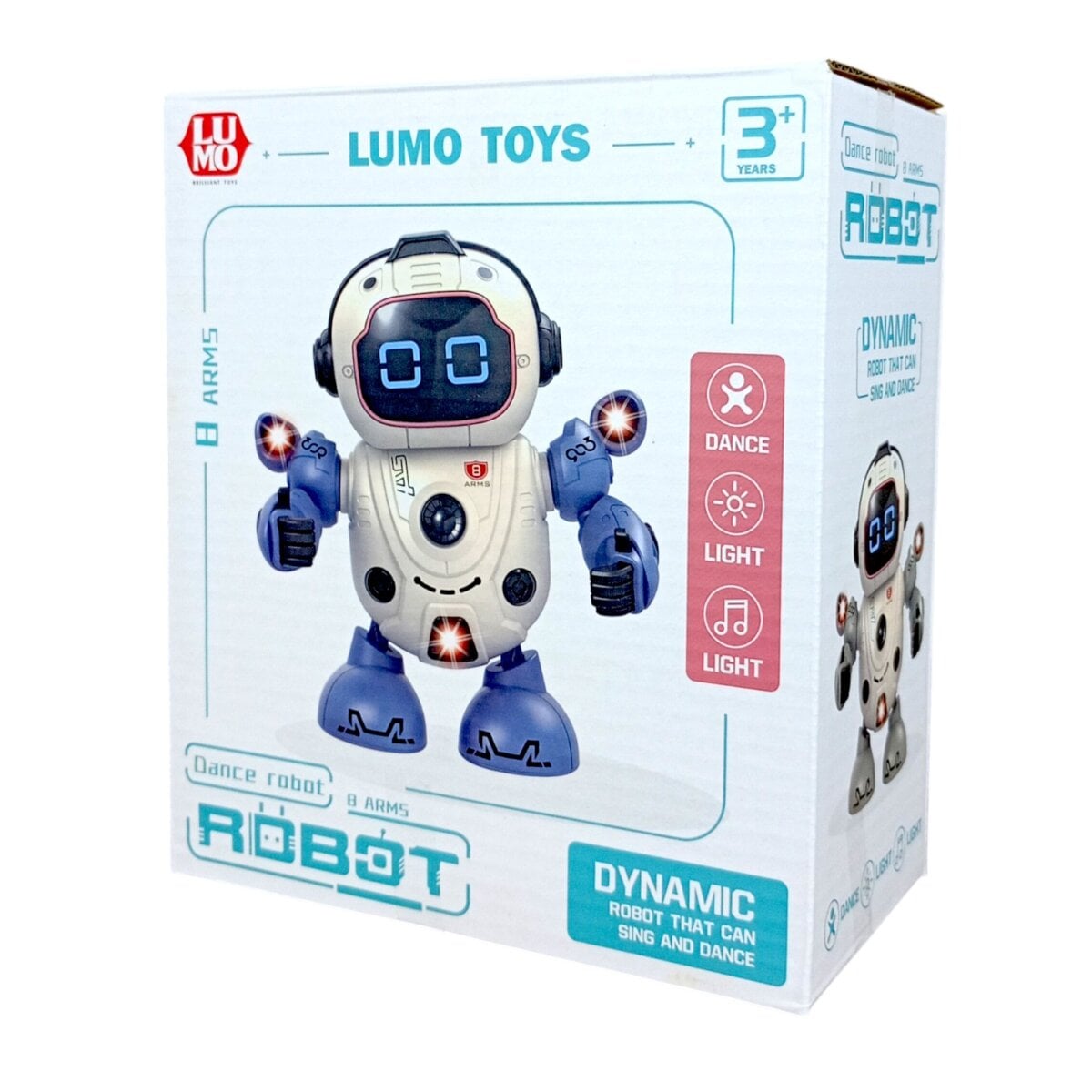Lumo Dance Robot Dynamic Robot That Can Sing And Dance Fun Toy For Kids 3 Years 2 1 Luminoso Dance Robot | Dynamic Robot That Can Sing And Dance | Fun Toy For Kids | 3+ Years – Ultimate Musical Dancing Robot For Active Play And Joyful Learning Luminoso Dance Robot | Dynamic Robot That Can Sing And Dance | Fun Toy For Kids | 3+ Years – Ultimate Musical Dancing Robot For Active Play And Joyful Learning Image 8
