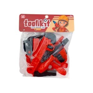Lumo Plastic Tool Kit Toys for Kids Pretned Play | Role Play Engineer Workshop Tool Kit for Kids 3 Years+