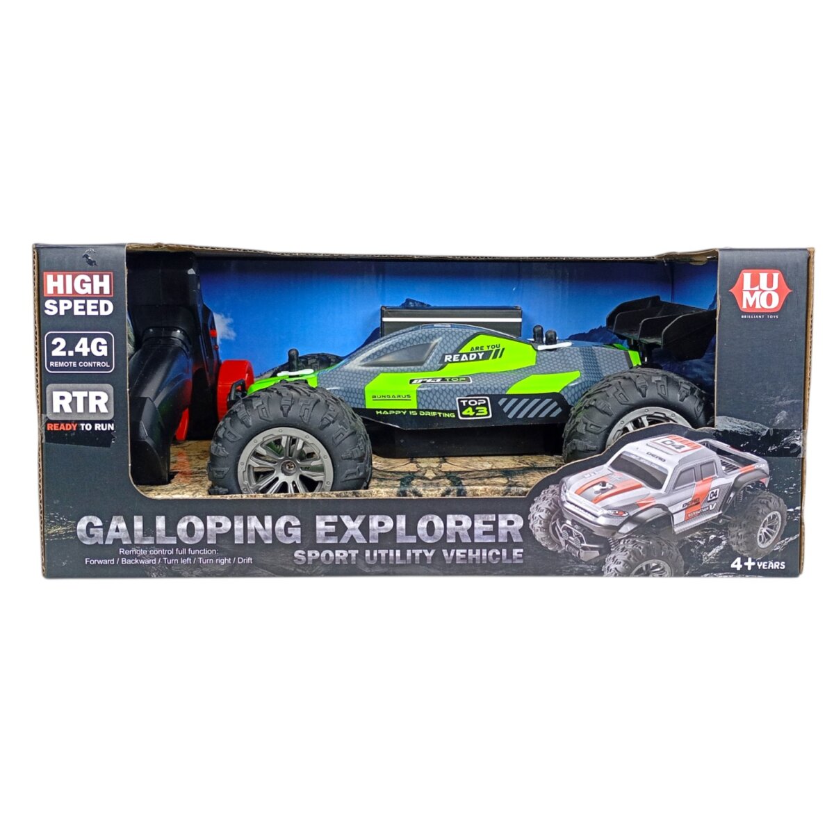 Buy Lumo Rock Conquer Off-Road Adventure Toy Truck for Kids 4+ Years  for Online In India • Kheliya Toys