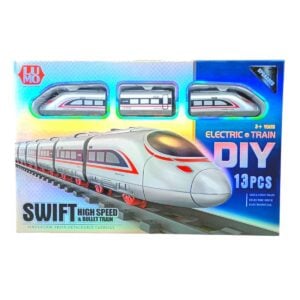 Luminoso Swift High Speed And Bullet Train -13Pcs | Electric Toy Train Set for Kids | 3+Years