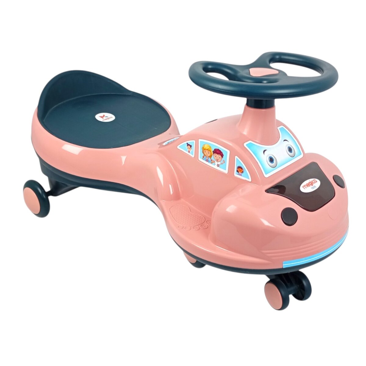 Buy Megica Toys Happy Kids With Swing Car We Are Understanding Your Kids  Happiness For Kids 2+Years for Online In India • Kheliya Toys
