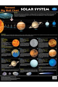 Navneet Big Wall Chart Solar System | Educational Chart for Kids | 2+ Years
