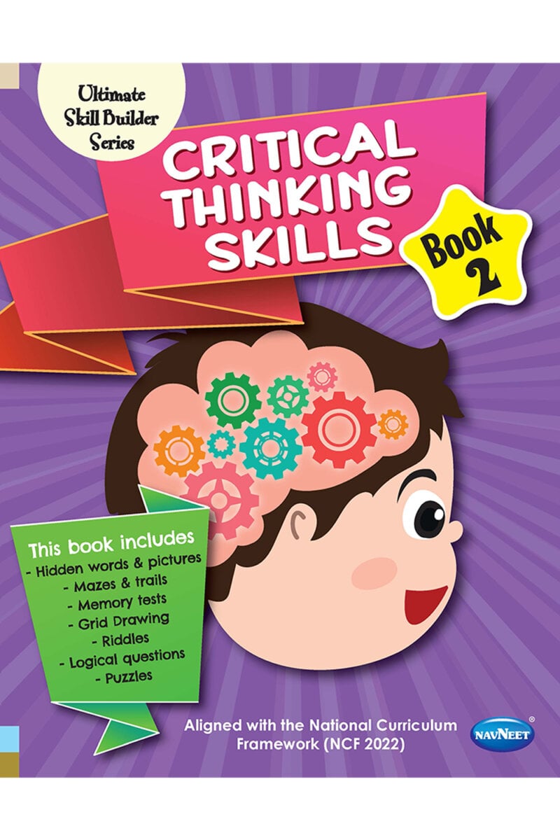 Navneet Critical Thinking Book | Activity Book for Kids | 4+ Years