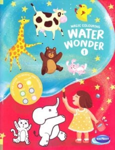 Navneet Magic Colouring Water Woder Book 1 | Color By simply Adding Water | 4+Years