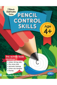 Navneet Pencil Control Skills Book | Maze And Critical Thinking Activity Book | Practice Pattern Writing Fun Skill Based book | 4+Years