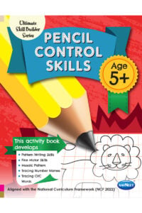 Navneet Pencil Control Skills Book | Maze And Critical Thinking Activity Book | Practice Pattern Writing Fun Skill Based book | 5+Years