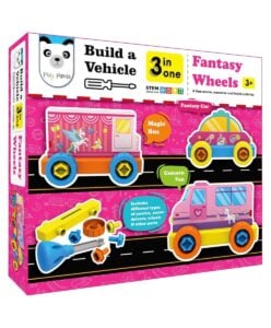Play Panda Build a Vehicle Learning Toy for kids, Play Panda Build a Vehicle Learning Toy construction set, Play Panda Build a Vehicle Learning Toy educational toy, Play Panda Build a Vehicle Learning Toy STEM kit, Play Panda Build a Vehicle Learning Toy building activity