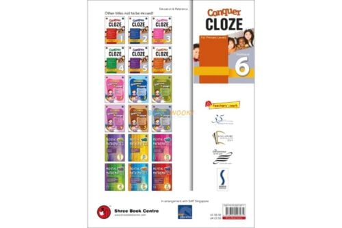 Shree Book Centre SAP Conquer Cloze For Primary Level Workbook 6 ...