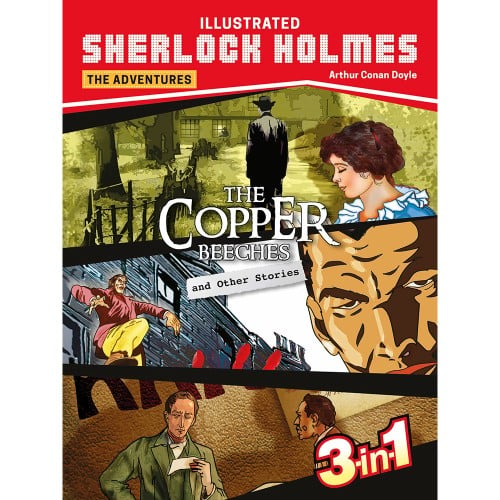 Shree Book Sherlock Holmes: The Copper Beeches And Other Stories | Classic Mysteries for Young Readers| 8+ Years