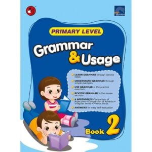 Shree Book's Primary Level Grammar And Usage Book - 2 | Essential English Grammar Workbook for Kids | 6+ Years