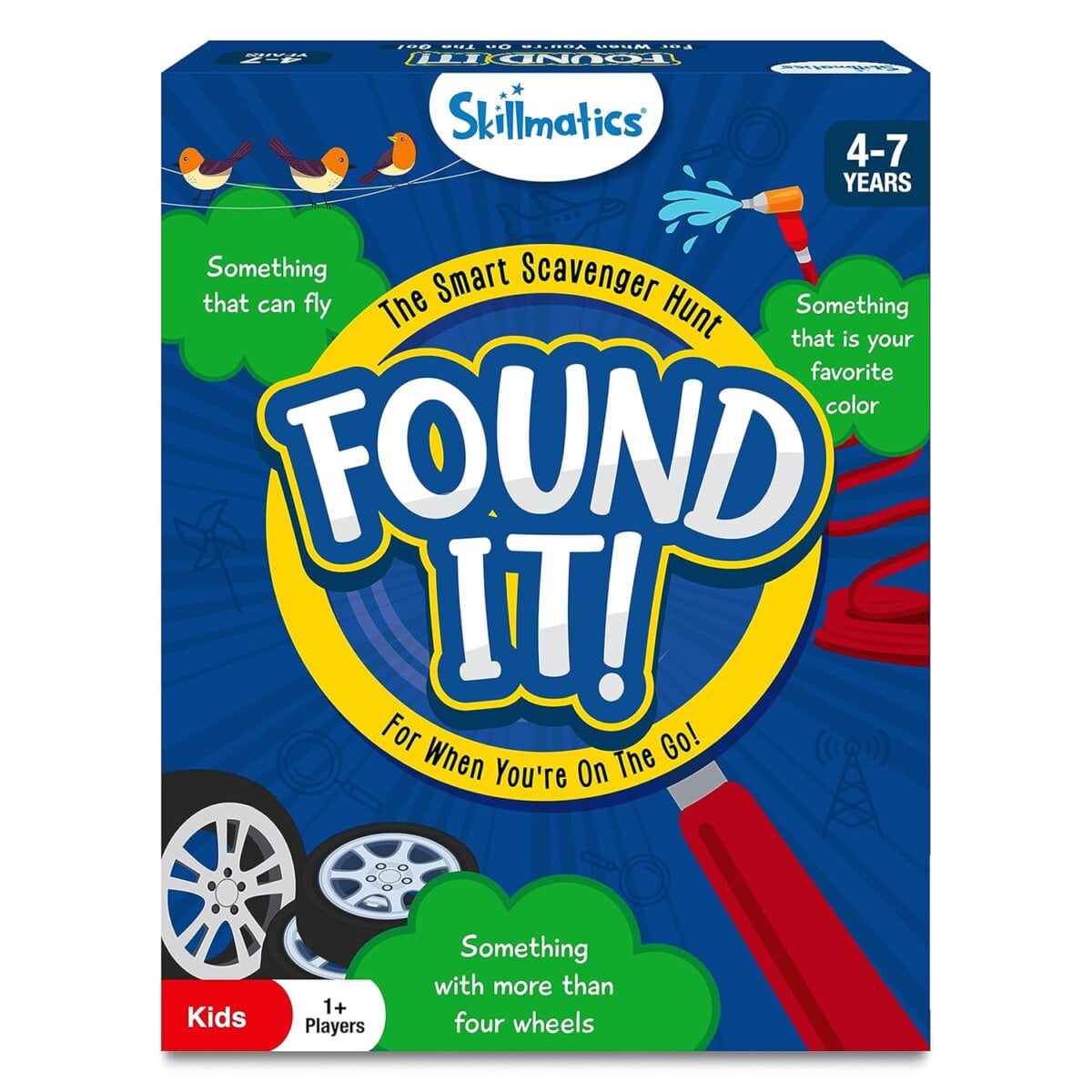Skillmatics Scavenger Hunt Card Game - Found It | Travel and Learning Toy For Kids | 4+ Years