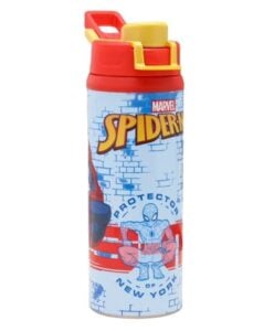 Striders Spiderman Sipper Steel Bottle 500ml | Durable, Stylish, and Fun Hydration for Kids | 3+ Years