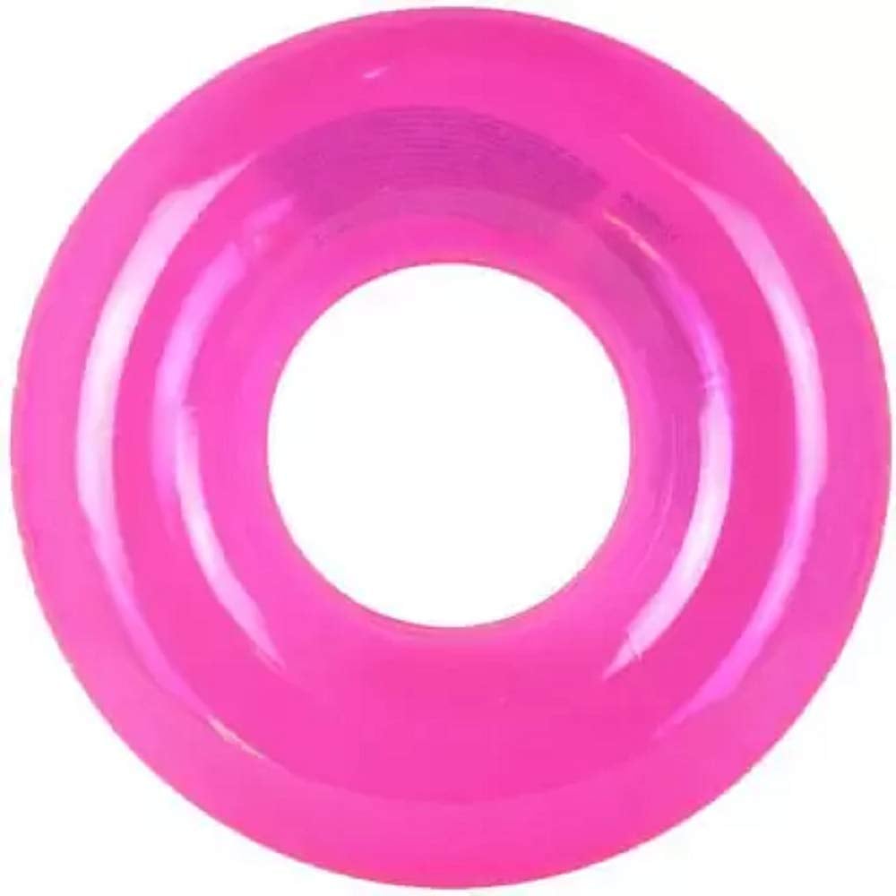 Intex Toys Pink Lovely Transparent Swim 30" Rings | Perfect Relaxed Pool Ring For Kids | 8+ Years