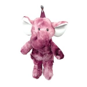 Just Bear Cute Floopy Elephant Shaped School Bag | Soft and Adorable Animal Backpack for Kids | 3+ Years