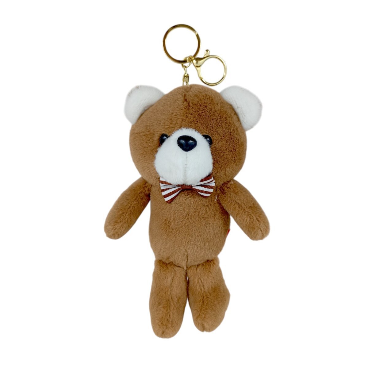 Just Bear Cute Little Teddy Bear Key Chain | Adorable Mini Plush Accessory for Everyday Use