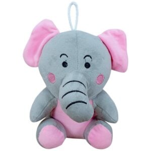 Just Bear ! Elephant Soft Mini Plush Toy | Cute Cuddly Stuffed Animal for Kids | Soft, Safe, and Travel-Friendly Plush | 3+ Years