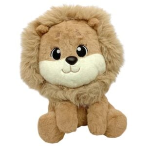 Just Bear! Lion Sitting Soft Plush Toy | Cute Cuddly Stuffed Animal for Kids | Ultra-Soft, Safe, and Travel-Friendly Plush Toy | 3+ Years