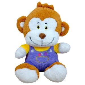 Just Bear! Monkey Rangeela Soft Teddy Plush Toy | Vibrant and Huggable Monkey Plush Toy for Kids | 3+ Years