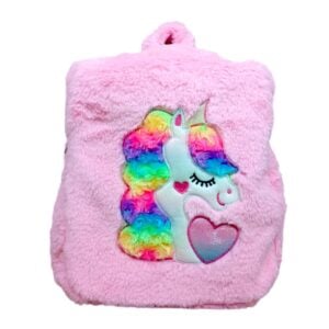 Just Bear Unicorn Printed School Bag – Playful and Magical Backpack for Kids 3+ Years