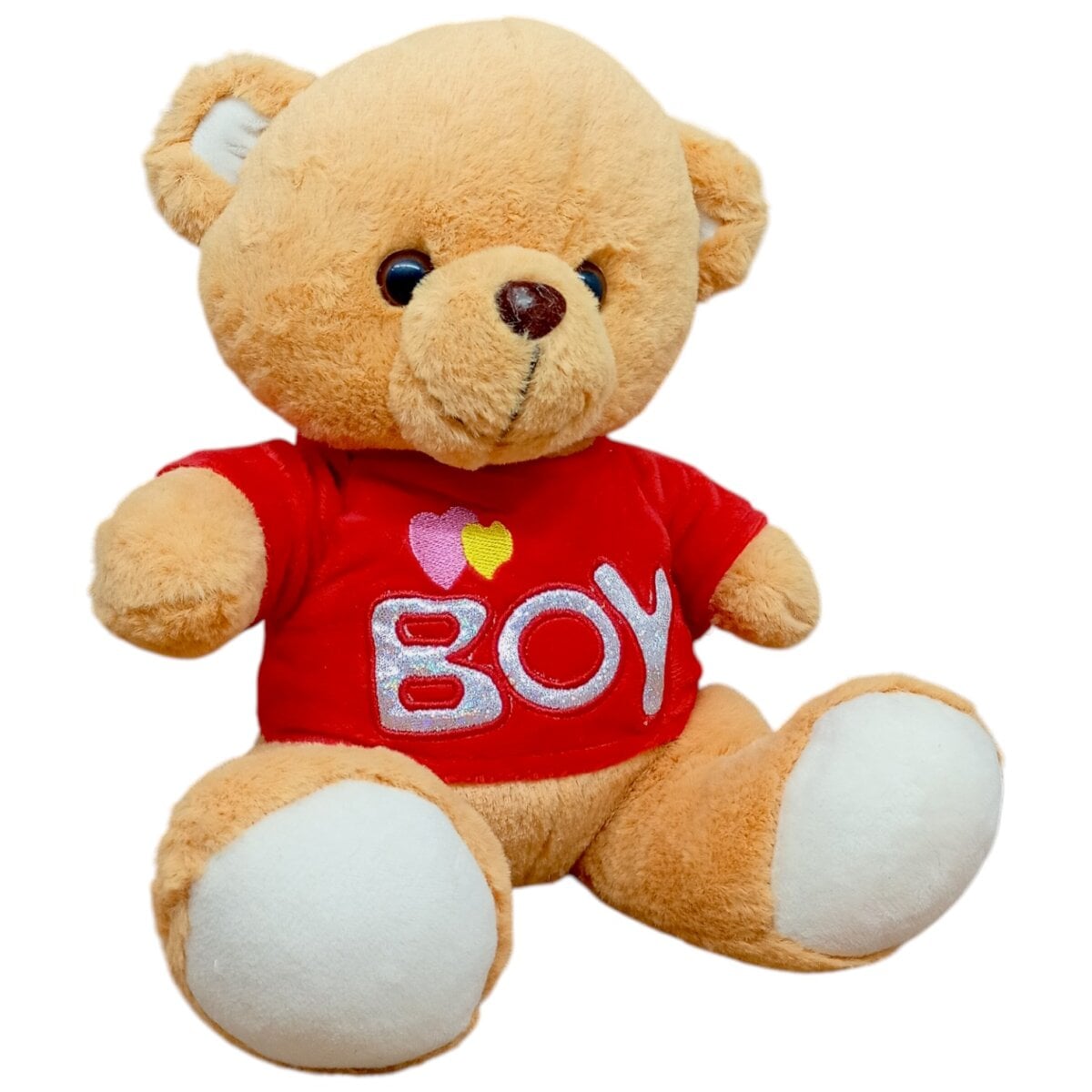 Just Bear! Wide Foot Soft Plush cuddly toy for kids, Just Bear! Wide Foot Soft Plush soft teddy for children, Just Bear! Wide Foot Soft Plush cute chunky plush toy, Just Bear! Wide Foot Soft Plush huggable toy for kids