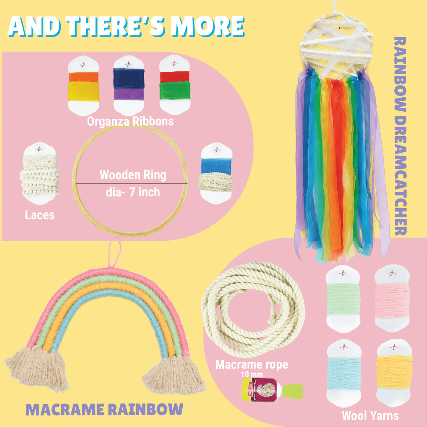Kalakaram Do It Yourself Diy Wonderland Unicorn Craft Box Activity Kit 2 Kalakaram Do It Yourself Diy Wonderland Unicorn Craft Box Activity Kit | 4 Magical Decorative Craft Set | For Girls 5+ Years Kalakaram Do It Yourself Diy Wonderland Unicorn Craft Box Activity Kit | 4 Magical Decorative Craft Set | For Girls 5+ Years Image 2