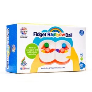 Ratna's Fidget Rainbow Ball For Kids | Color May Vary  | 3+Years