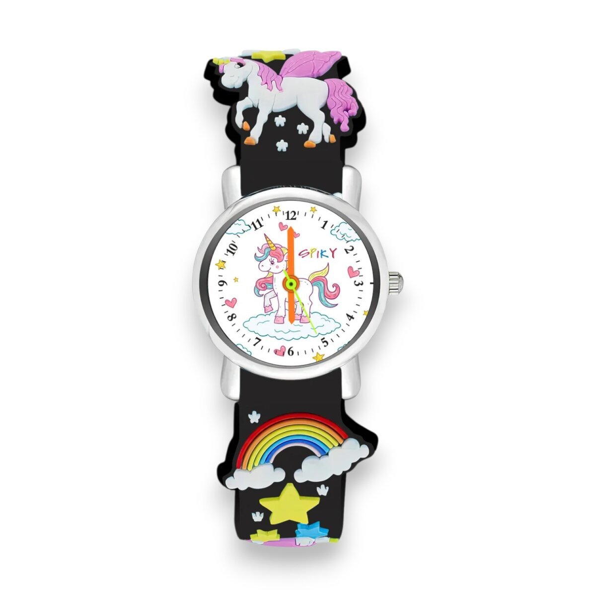 Buy Spiky Round Unicorn Strap Analog Watch for Kids Whimsical