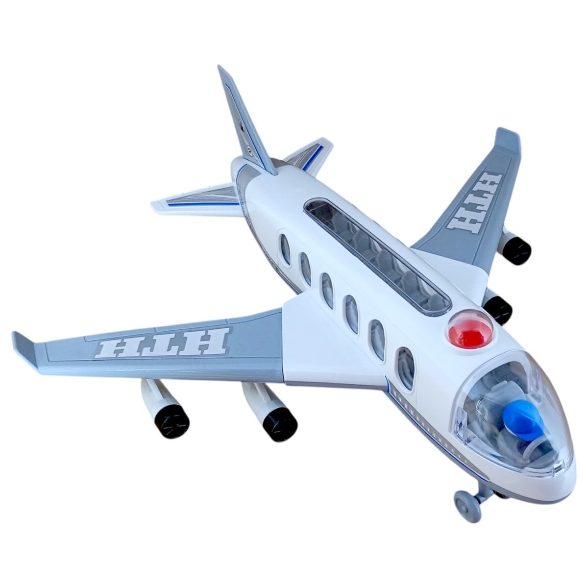 United Agencies BHARAT HTH Airline Jetliner Toy With Folding Wings