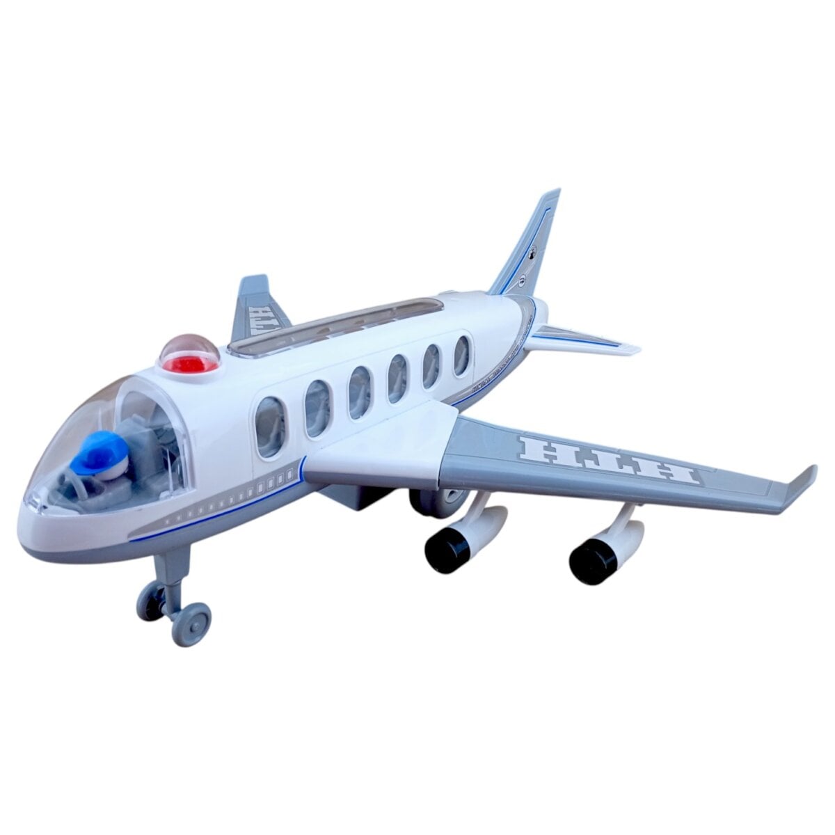 Ua Toys Bharat Hth Airline Jetliner Toy3 United Agencies Bharat Hth Airline Jetliner Toy With Folding Wings And Pilot Figure | Fun Frictionpowered Plane For Kids 3+ United Agencies Bharat Hth Airline Jetliner Toy With Folding Wings And Pilot Figure | Fun Frictionpowered Plane For Kids 3+ Image 2
