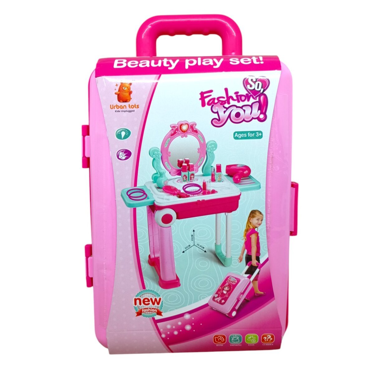 Be Star Beauty Little Luggage Play Set | So Fashion You | Stylish Pretend Play for Kids | 3+ Years