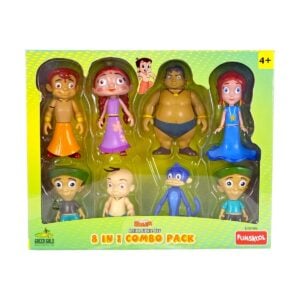 Funskool Chhota Bheem 8 in 1 Combo Action Figure Toy set, Funskool Chhota Bheem 8 in 1 Combo Action Figure Toy playset, Funskool Chhota Bheem 8 in 1 Combo Action Figure Toy for kids, Funskool Chhota Bheem 8 in 1 Combo Action Figure Toy collectibles