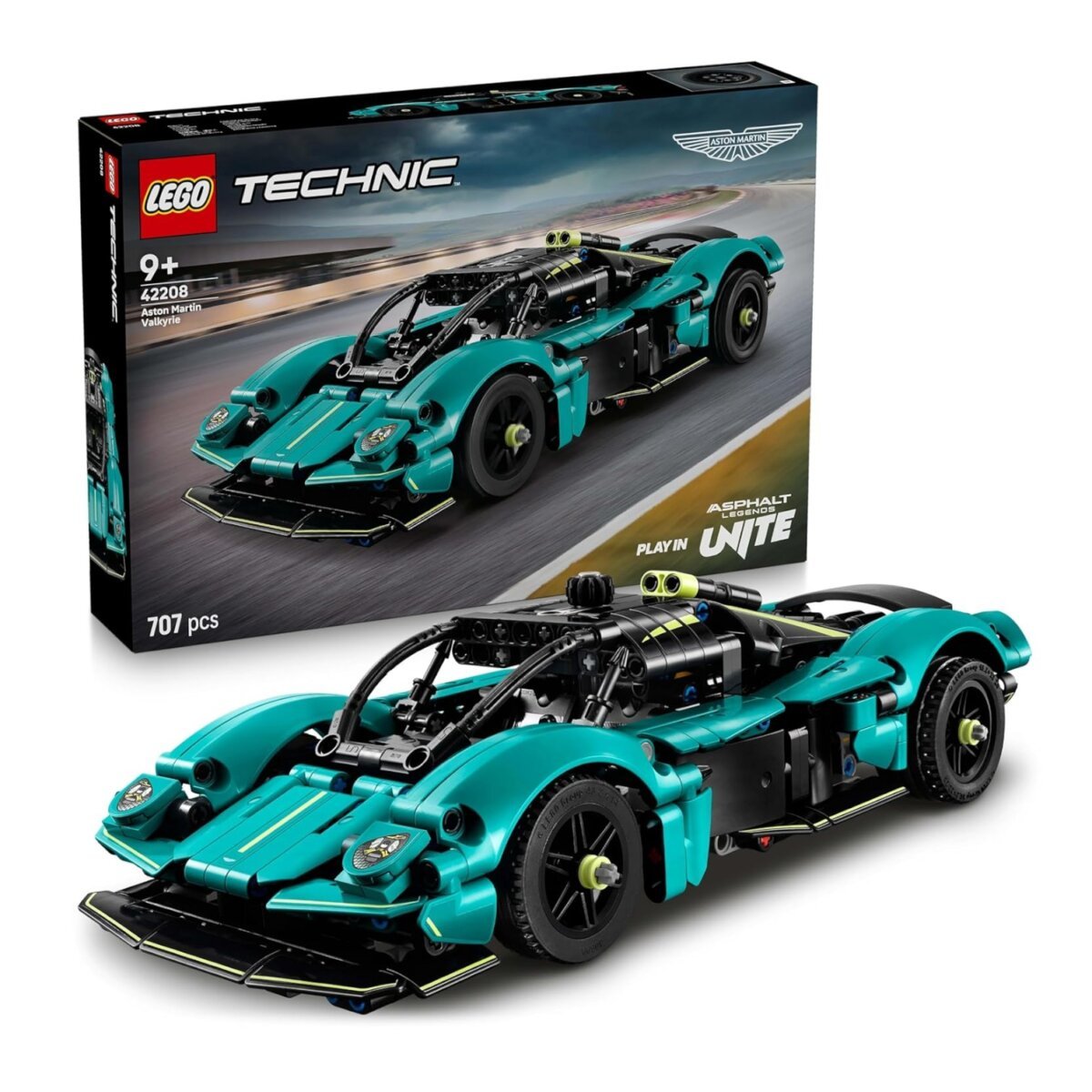 LEGO Technic Aston Martin Valkyrie Buildable Car Model Kit 42208  ! 707 Pcs Building Blocks | 9+Years