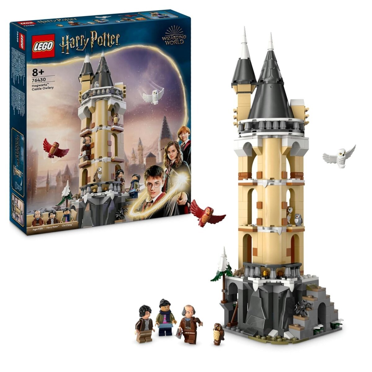 Lego Harry Potter Hogwarts Castle Owlery – Fantasy Building Blocks Set 76430 | 350 Pcs For Kids | 8+ Years