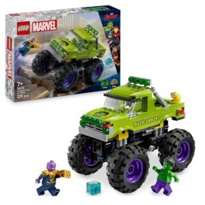 Lego Marvel The Hulk Truck Vs. Thanos | 76312 Bulding Blocks 229 Pcs For Kids | 7+Years