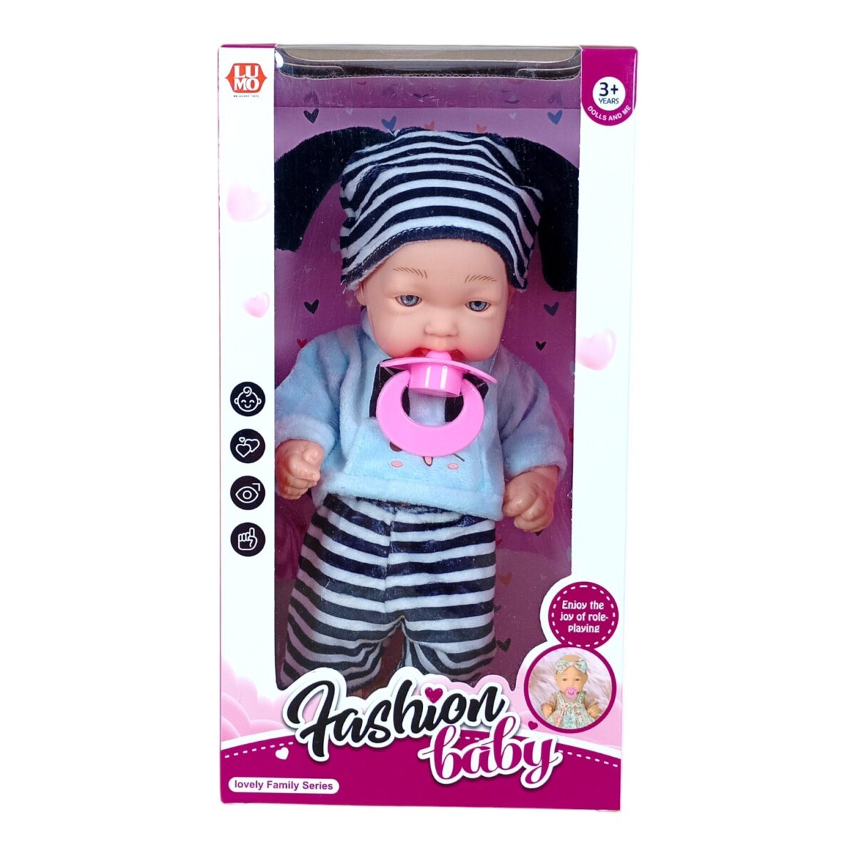 Buy Luminoso'Fashion Baby Doll 'Lovely Family Series Enjoy The Joy Of Role  Playing 3+Year for Online In India • Kheliya Toys